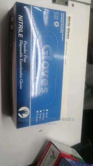Nitrile Gloves-Blue