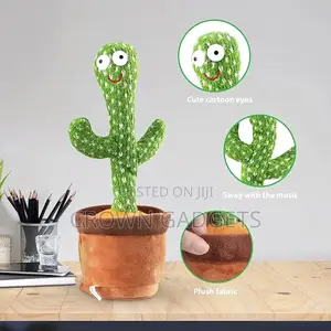 Generic Dancing Cactus Toy Electronic Dancing Song Talking