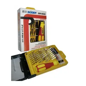 SUOER Screw Driver Precision Screwdriver Hand Tools Kit 32 I