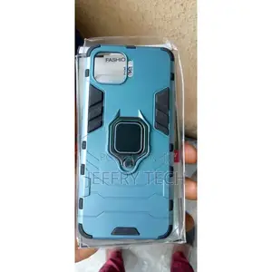 Oppo A93/ Oppo A73 Rugged Premium Back Cover Case -Blue