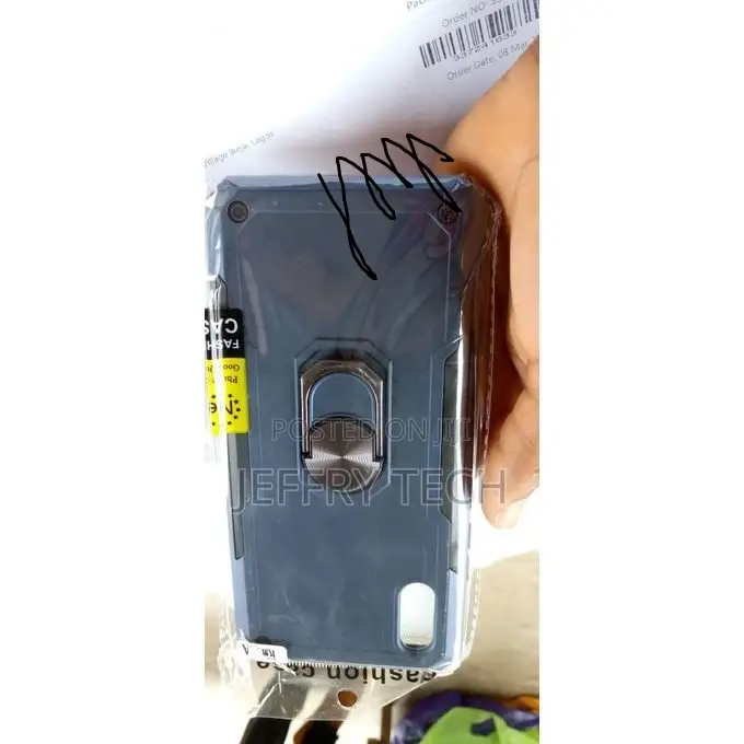 Redmi 9A Rugged Premium Back Cover Case -Blue