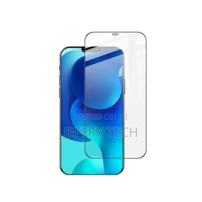 iPhone 12 Glass Screen Protector - Black