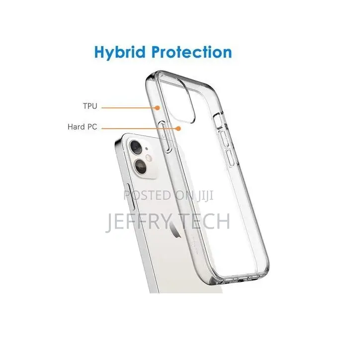 Clear Acrylic Fall Protect Case for iPhone 13 Mini