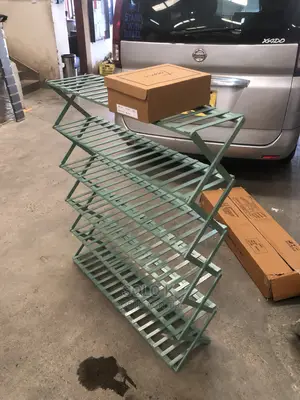 Shoe Rack - 6 Layers - 30 Shoe Pairs - Green