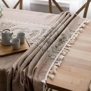 Cotton Linen Table Covers