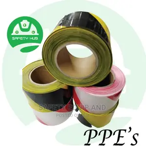 Red/White Yellow/Black Barrier Tapes