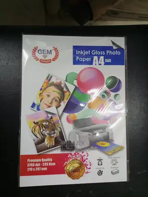 Inkjet Gloss Photo A4 Size