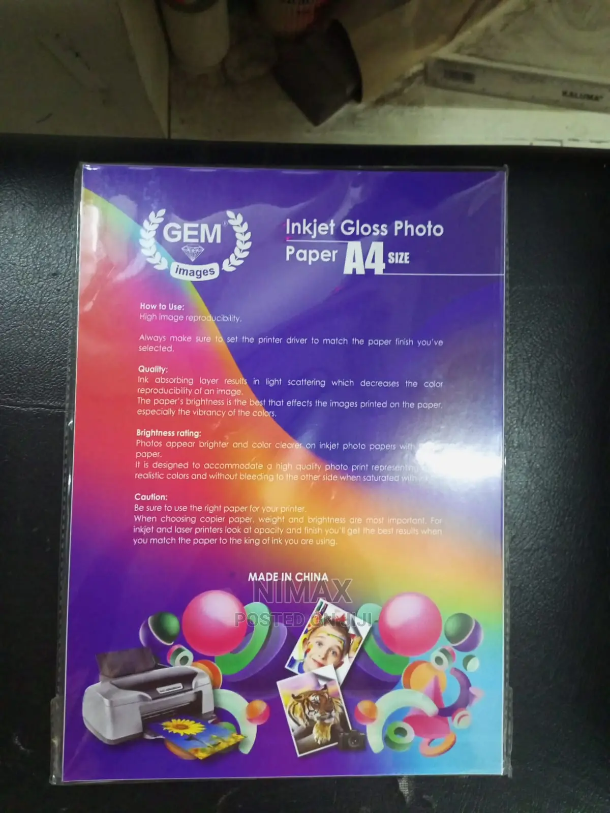Inkjet Gloss Photo A4 Size
