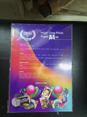 Inkjet Gloss Photo A4 Size