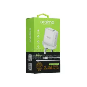 Oraimo OCW-U63D Firefly 2 Dual USB Charger - White