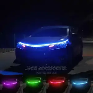 Cool Bonnet Hood Lights Tesla Style(Drl)