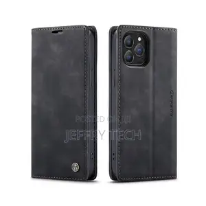 Caseme Leather Flip Case for iPhone 13 Pro With Pockets