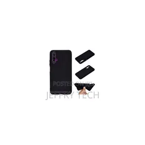 Case for HUAWEI NOVA 5T Silicone Black