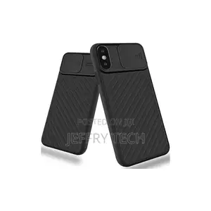 Silicone Cover for iPhone Xs Case With Camera Sheild