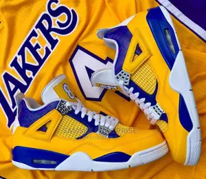 Jordan 4 'Lakers'