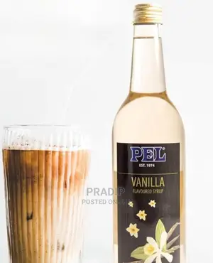 PEL- Vanilla Flavor Syrup -750ml Now Available