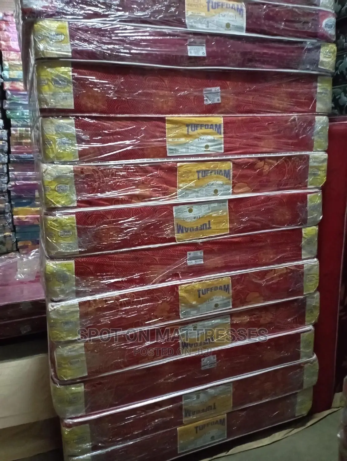 Tuffoam (4by6) HD Mattresses.