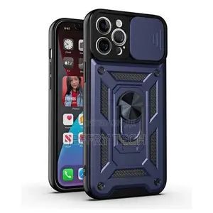Generic iPhone 12 Case (Blue Hard Cover )