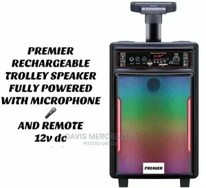 Fully Powered Rechargeable Speaker With Microphone