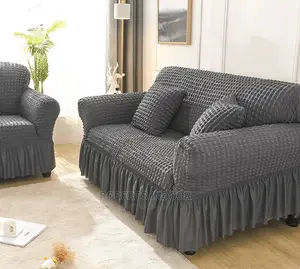 Dark Grey 7 Sutter Turkish Sofa Cover