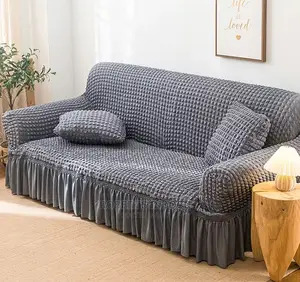 Grey Turkish Elastic Sofa Cover