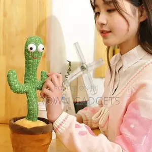 Dancing Cactus, Tiktok Cactus Plushie Electronic Plush Toy,