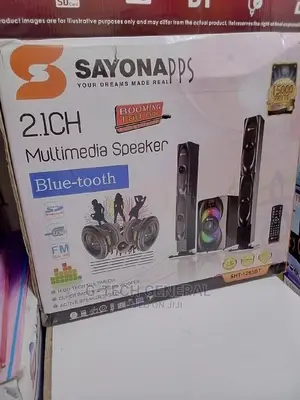 Sayona Home Theater - Bass Booming Tallboy Speaker System
