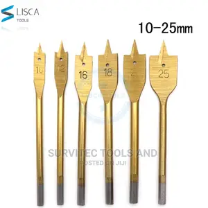 Flat Wood Bits 6pcs Set
