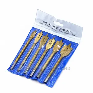 Flat Wood Bits 6pcs Set