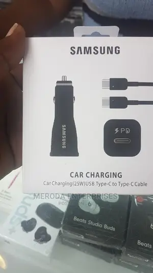 Samsung 25 Watts Original Car Charger