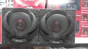 Brand New Pioneer 6 Inch Round Speakers With Cabinets- A Pai
