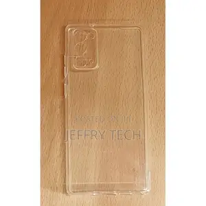 Silicone Cover for Samsung Galaxy Note 20 - Clear Transparen