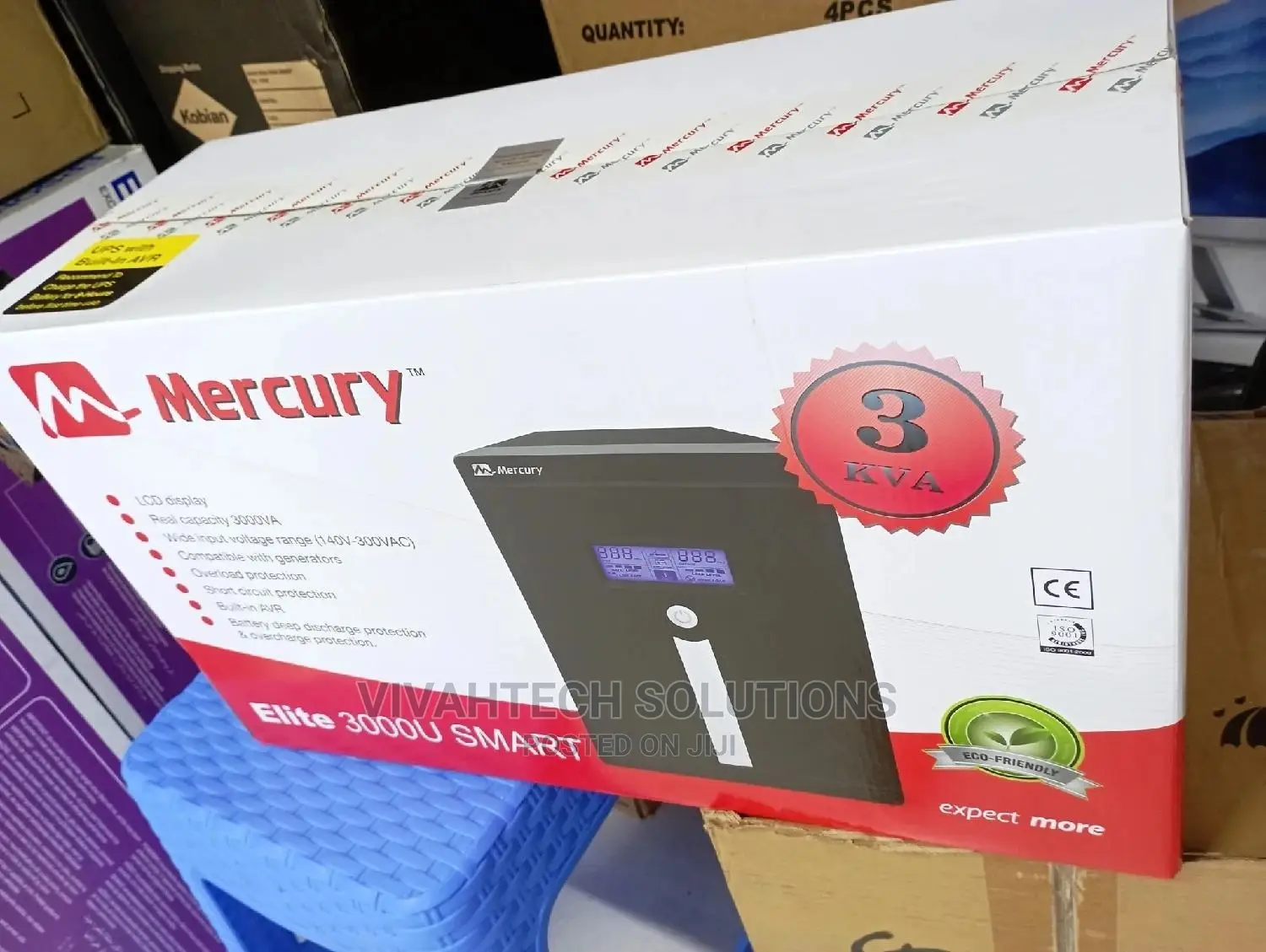 Mercury 3000VA Uninterruptible Power Supply Ups