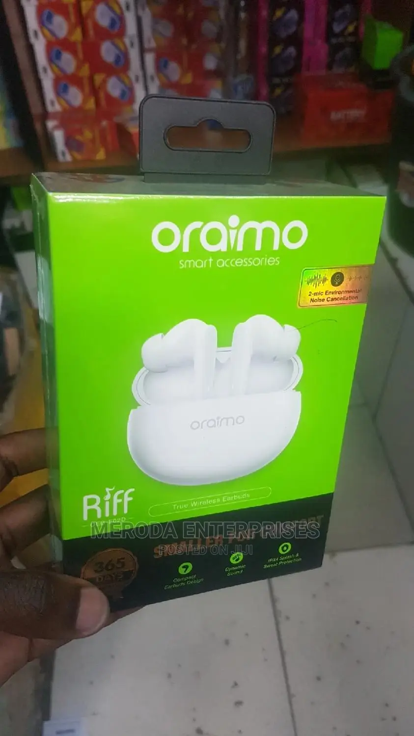 Oraimo Wireless Earpods White