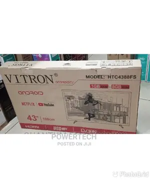 Smart Android Led Vitron Tv 43 Inches