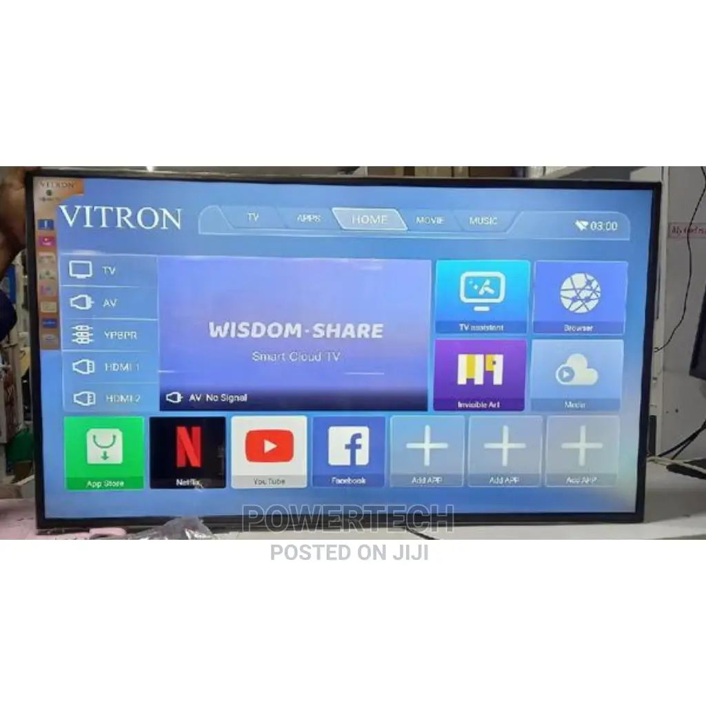 Vitron 43; Inches Smart Android Tv
