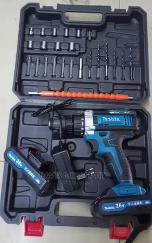 Makita Cordless Drill 26 v WITH ACCESSORIES