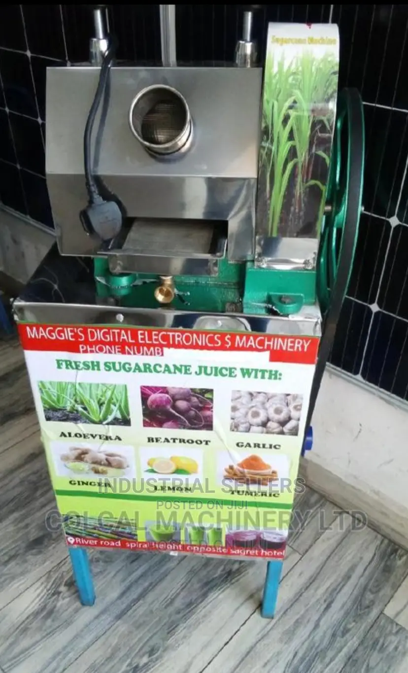 Well Equipped Sugarcane Juicer