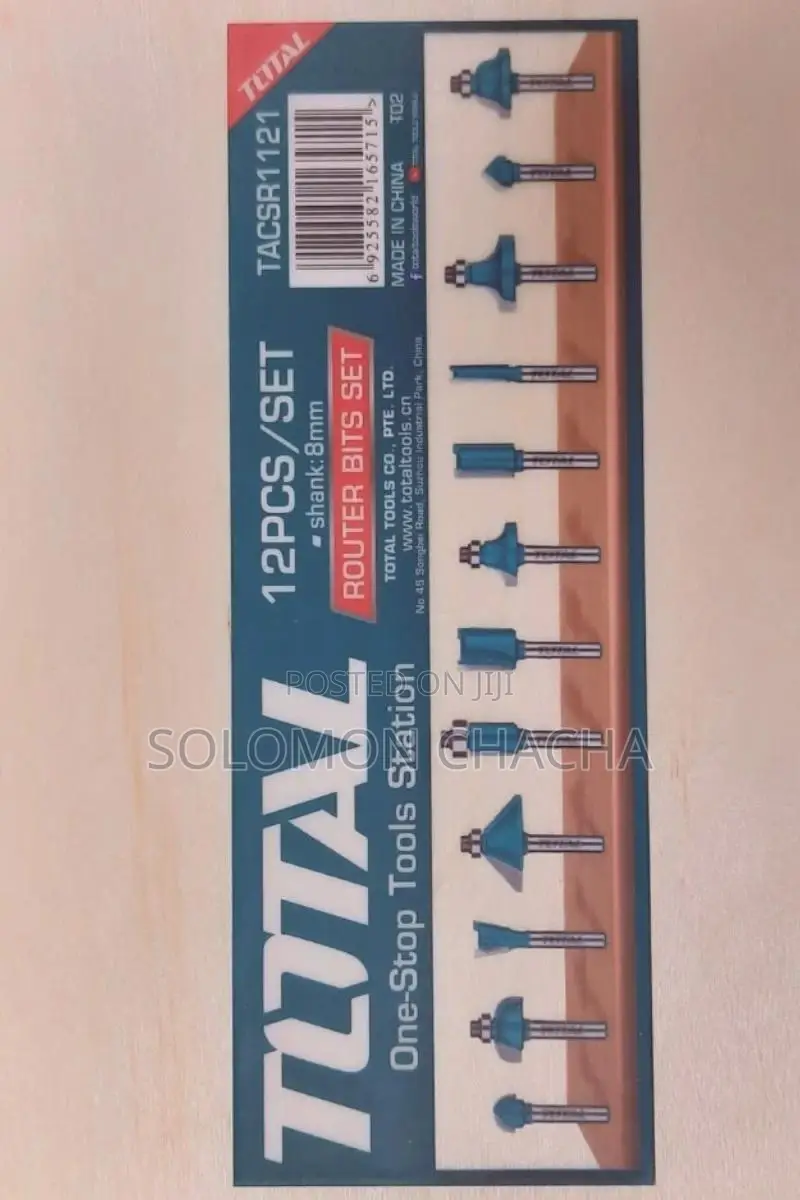 Total Router Bit Set
