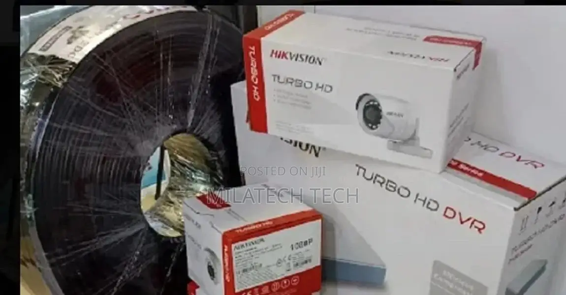 6 CCTV Camera Full Kit Hik Vsion