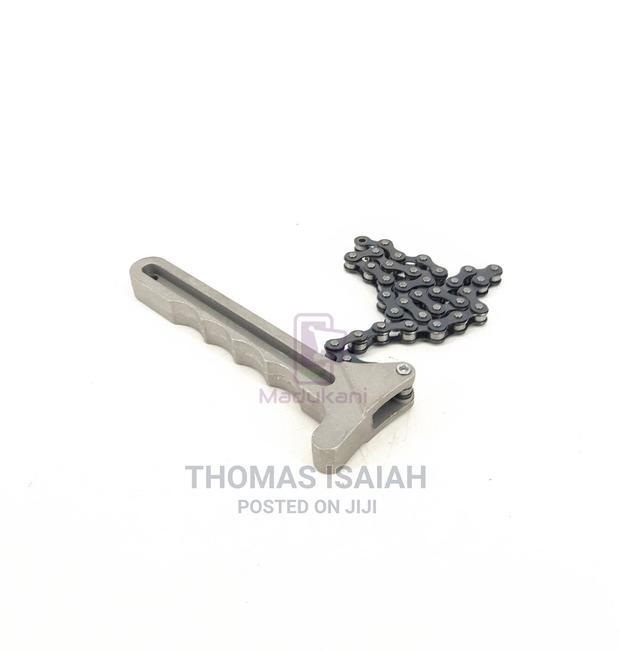 150mm 6 Inch Handle Oil Filter Chain Wrench - thumbnail 3