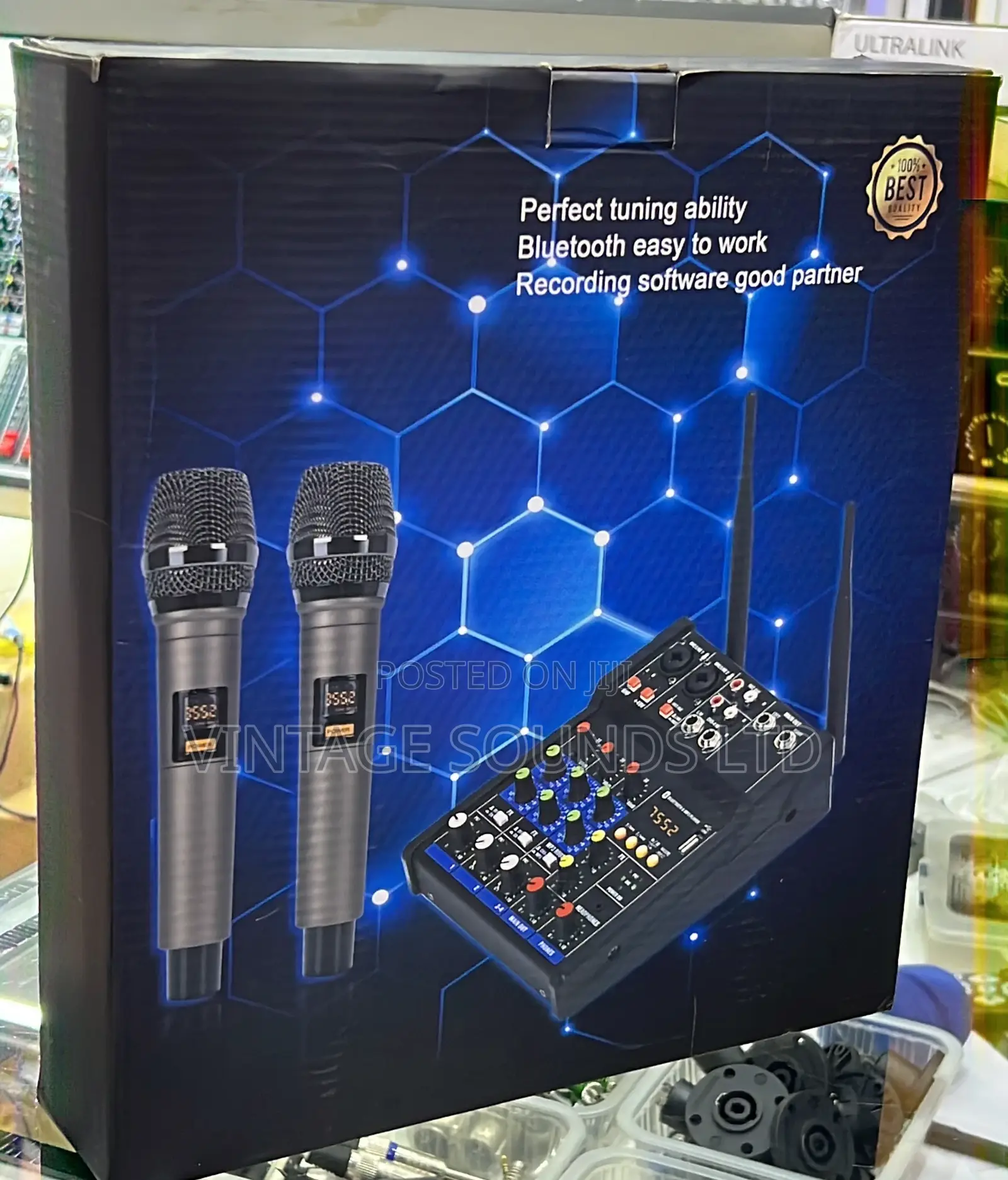 Passive Mixer With Wireless Microphone