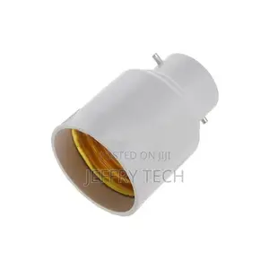 B22 to E27 Screw Base Bulb Adapter Converter Socket