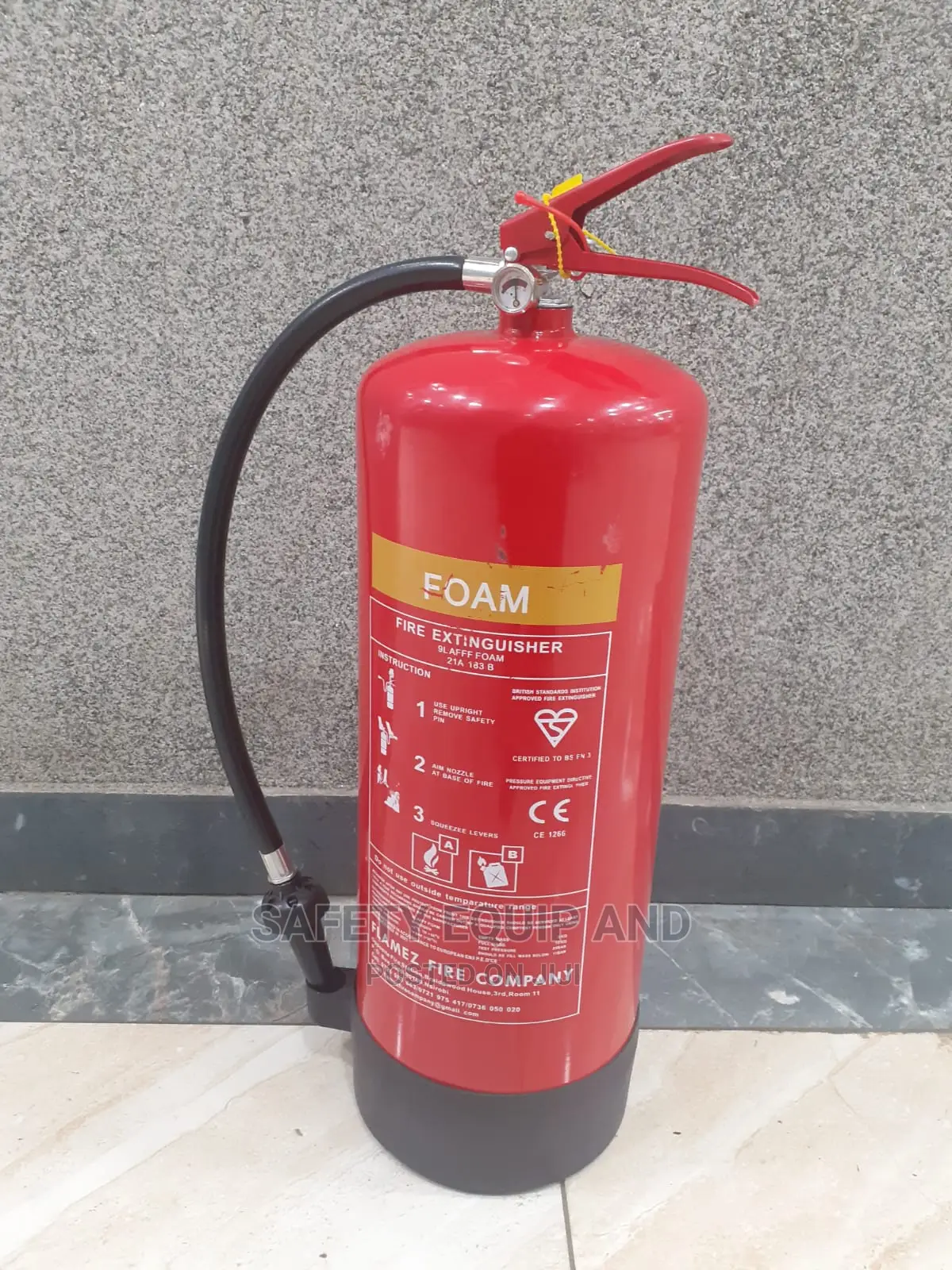 9kg Form ( Fire Extinguisher )