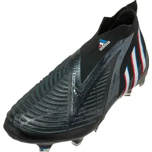 Predator Edge+ Black Football Boots