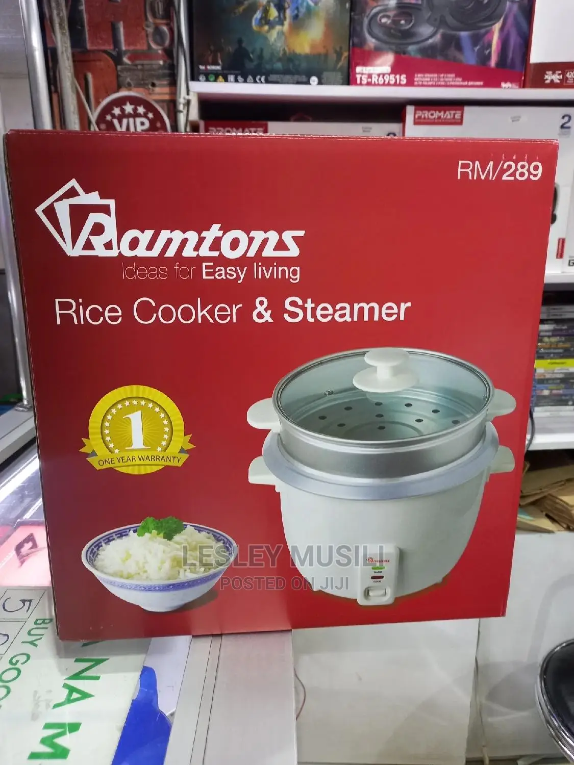 Ramtons Rice Cooker and Steamer