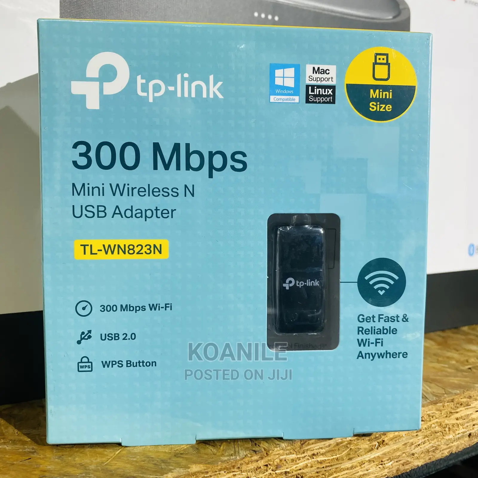 TP Link 300mbps Mini Wireless USB Adapter Dongle
