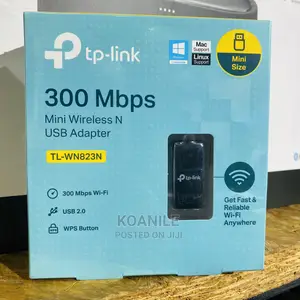 TP Link 300mbps Mini Wireless USB Adapter Dongle