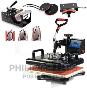 8 IN1 Combo Heat Press Machine for T-Shirts and Hats Basebal