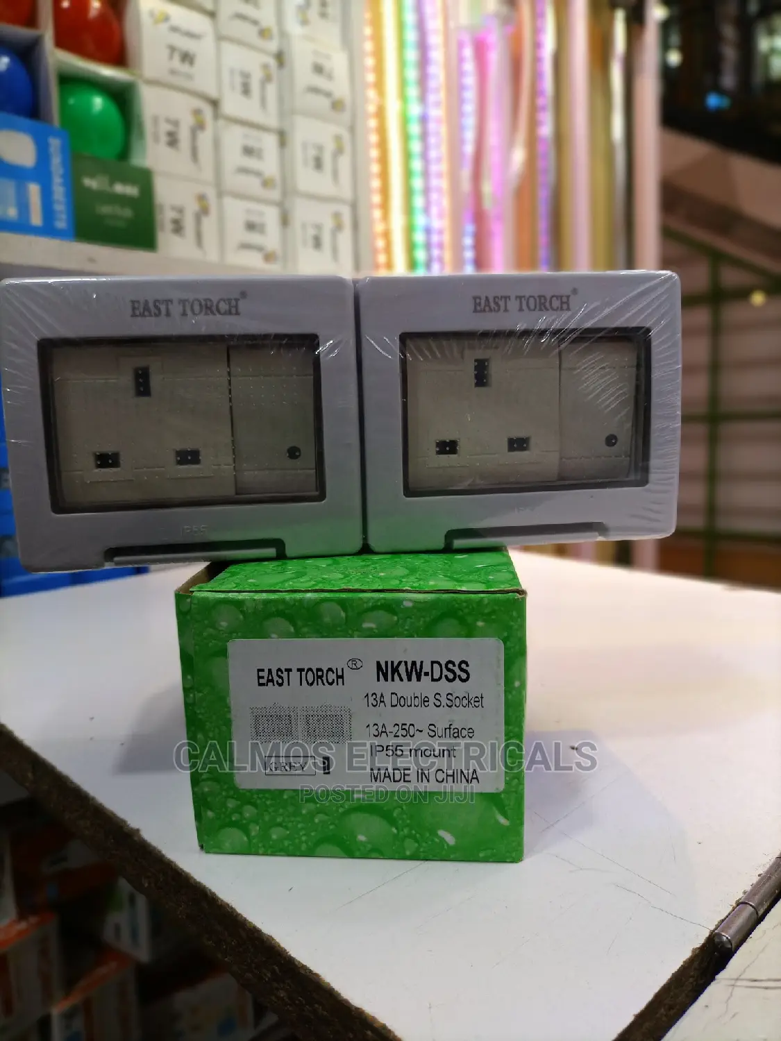 Weather Proof Twin Sockets